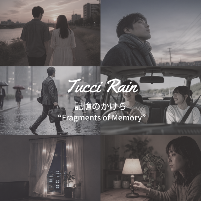 Tucci Rain 初アルバム『記憶のかけら』を配信申請しました