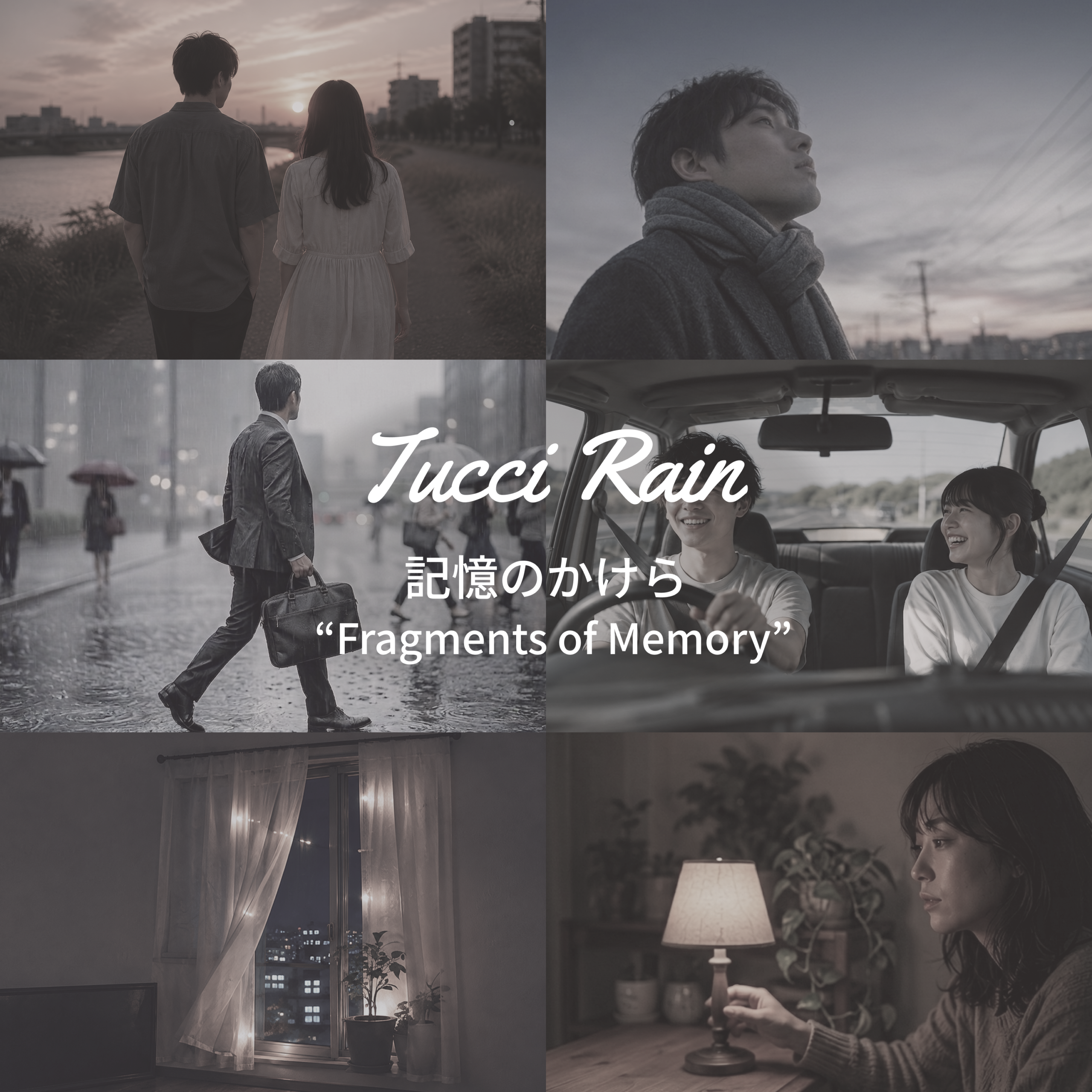 あなたが現在見ているのは Tucci Rain 初アルバム『記憶のかけら』を配信申請しました